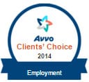 Avvo Clients' Choice 2014 Employment