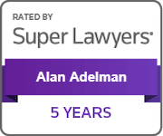 Rated by Super Lawyers | Alan Adelman | 5 years